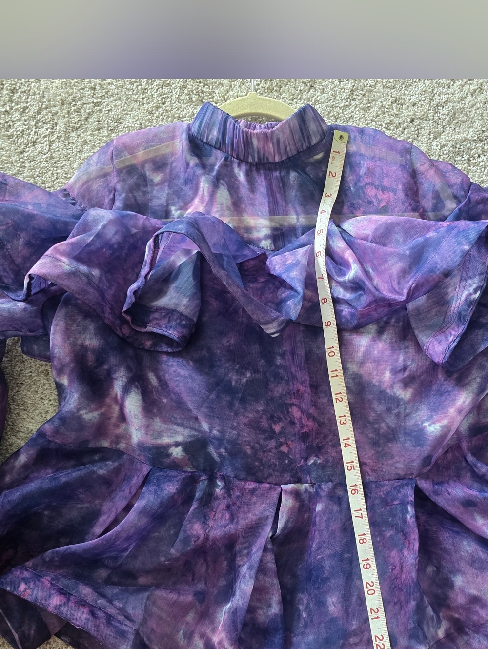 Moira Rose Inspired LOVE HIGHLIGHT Purple Top - Picture 6 of 9